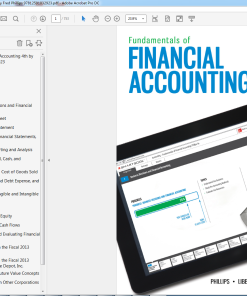 (eBook PDF) Fundamentals of Financial Accounting 4th Canadian Edition by Fred Phillips