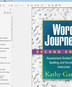 (eBook PDF) Word Journeys, Second Edition byKathy Ganske