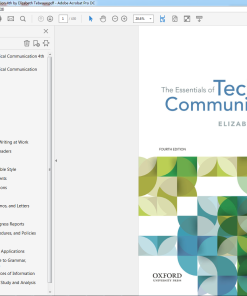 (eBook PDF) The Essentials of Technical Communication 4th by Elizabeth Tebeaux