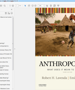 (eBook PDF) Anthropology What Does It Mean to be Human 3rd