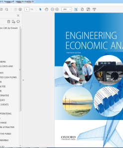 (eBook PDF) Engineering Economic Analysis 13th by Donald G. Newnan
