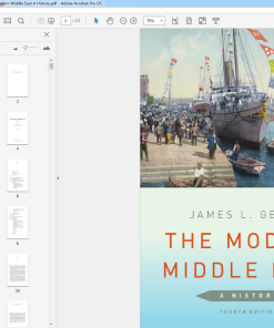 (eBook PDF) The Modern Middle East 4th by James L. Gelvin