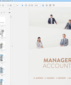 (eBook PDF) Managerial Accounting 1st Asia Pacific Edition