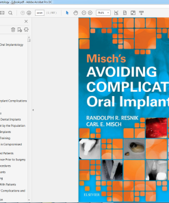 (Original PDF) Mischs Avoiding Complications in Oral Implantology
