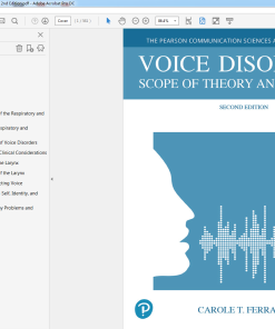 (Original PDF) Voice Disorders Scope of Theory and Practice 2nd Edition