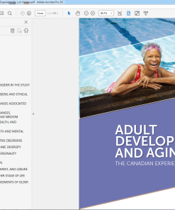 (Original PDF) Adult Development and Aging The Canadian Experience by Lori Harper