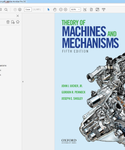 (Original PDF) Theory of Machines and Mechanisms 5th Edition