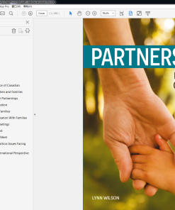 (Original PDF) Partnerships Families and Communities in Early Childhood 6th