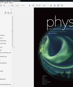 (Original PDF) Physics for Scientists and Engineers 2nd Canadian Edition