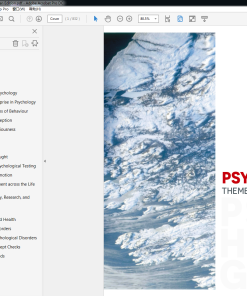 (Original PDF) Psychology: Themes and Variations 5th Canadian Edition