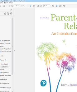 (Original PDF) Parent-Child Relations An Introduction to Parenting (10th Edition)