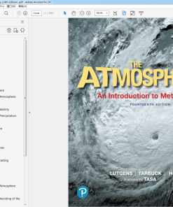 (Original PDF) The Atmosphere An Introduction to Meteorology (14th Edition)