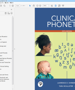 (Original PDF) Clinical Phonetics (5th Edition)