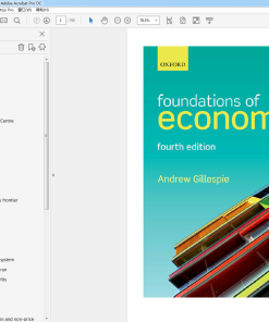(eBook PDF) Foundations of Economics 4th Edition