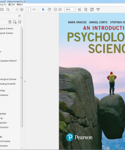 (eBook PDF) An Introduction to Psychological Science, 2nd Canadian Edition