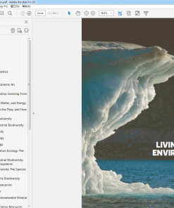 (Original PDF) Living in the Environment 4th Canadian Edition