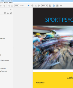 (Original PDF) Sport Psychology 1st Edition by Catherine