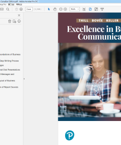 (Original PDF) Excellence in Business Communication, Sixth Canadian Edition