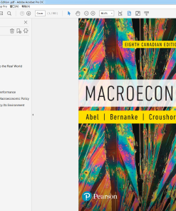 (Original PDF) Macroeconomics, Eighth 8th Canadian Edition