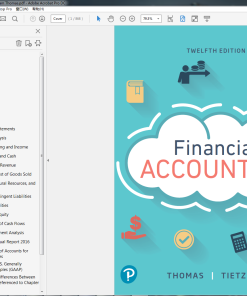(Original PDF) Financial Accounting 12th Edition by C. William Thomas