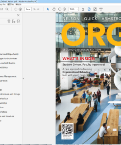(Original PDF) ORGB 2nd Canadian Edition by Debra L Nelson