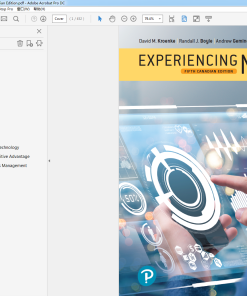 (Original PDF) Experiencing MIS, 5th Canadian Edition by David M. Kroenke