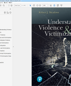 (Original PDF) Understanding Violence and Victimization 7th