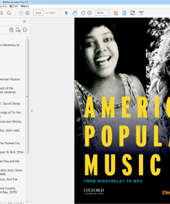 (Original PDF) American Popular Music: From Minstrelsy to MP3 5th Edition by Larry Starr