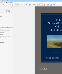 (Original PDF) The Fundamentals of Ethics 4th