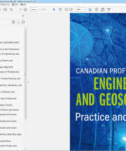 (Original PDF) Canadian Professional Engineering and Geoscience 6th