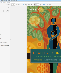 (Original PDF) Healthy Foundations in Early Childhood Settings, 5th Edition