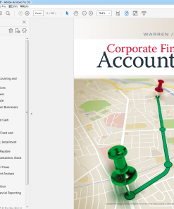 (Original PDF) Corporate Financial Accounting 15th Edition