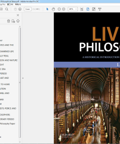 (Original PDF) Living Philosophy A Historical Introduction to Philosophical Ideas