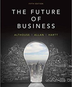 (Original PDF) The Future of Business 5th Canadian Edition
