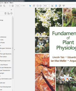 (Original PDF) Fundamentals of Plant Physiology by Lincoln Taiz