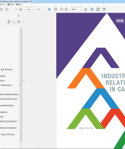 (Original PDF) Industrial Relations in Canada 3rd Edition