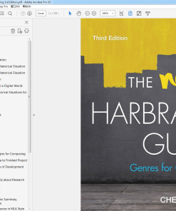 (Original PDF) The New Harbrace Guide: Genres for Composing 3rd Edition