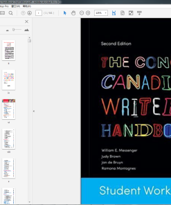 (Original PDF) The Concise Canadian Writer's Handbook 2nd Edition