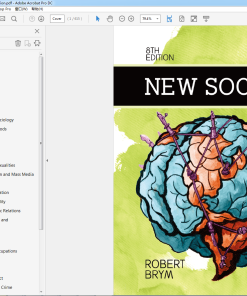 (Original PDF) New Society 8th Canadian Edition