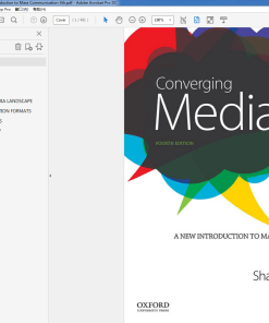 (Original PDF) Converging Media A New Introduction to Mass Communication 4th