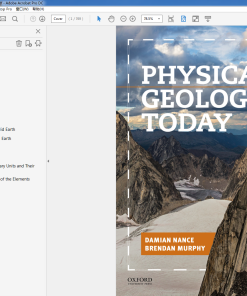 (Original PDF) Physical Geology Today by Damian Nance