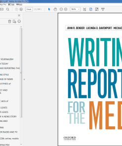 (Original PDF) Writing and Reporting for the Media 11th Edition