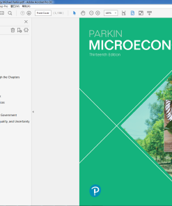 (Original PDF) Microeconomics 13th Edition by Michael Parkin