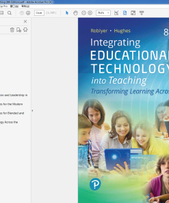 (Original PDF) Integrating Educational Technology into Teaching (8th Edition)