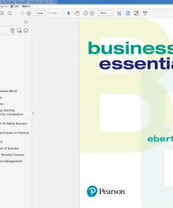 (Original PDF) Business Essentials 12th Edition by Ronald J. Ebert