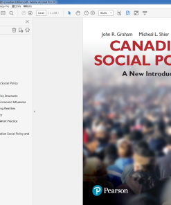 (Original PDF) Canadian Social Policy A New Introduction 5th Canadian Edition