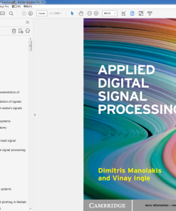 (Original PDF) Applied Digital Signal Processing Theory and Practice