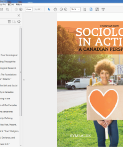 (Original PDF) Sociology in Action 3rd Canadian Edition