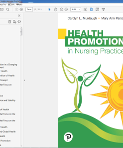(Original PDF) Health Promotion in Nursing Practice 8th