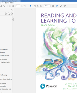 (Original PDF) Reading & Learning to Read 10th Edition